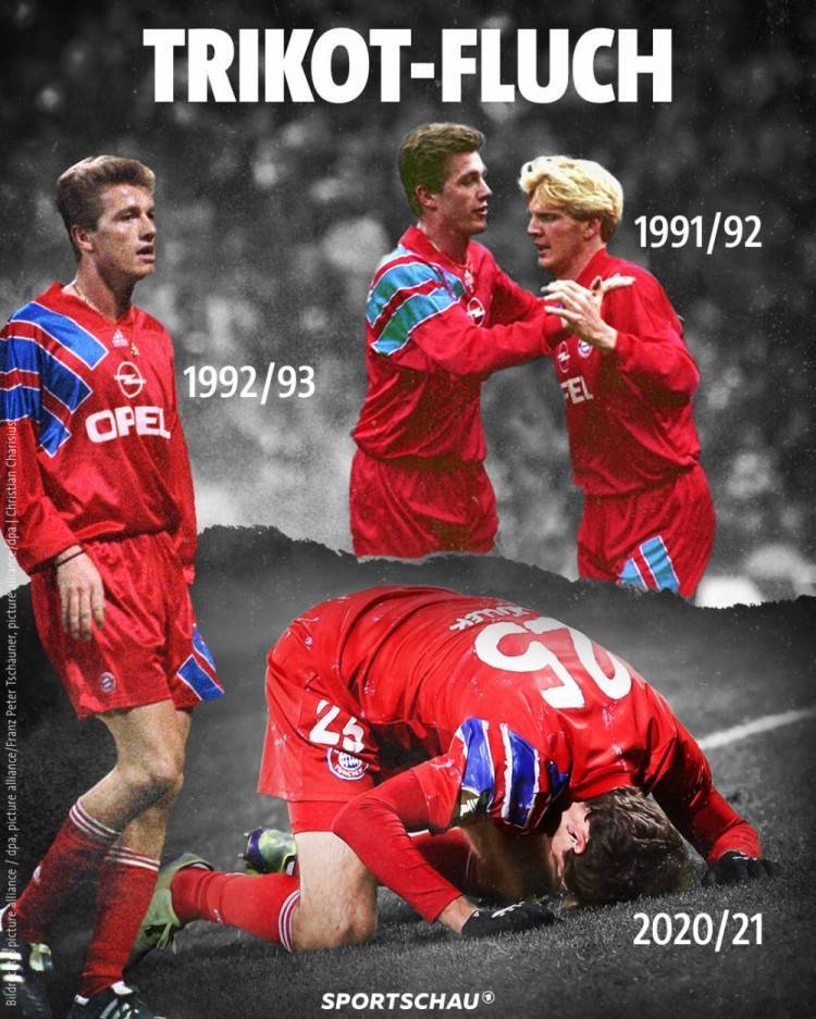  拜仁发布复古球衣，致敬三十年前的传奇  